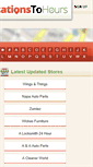 Mobile Screenshot of locationstohours.com